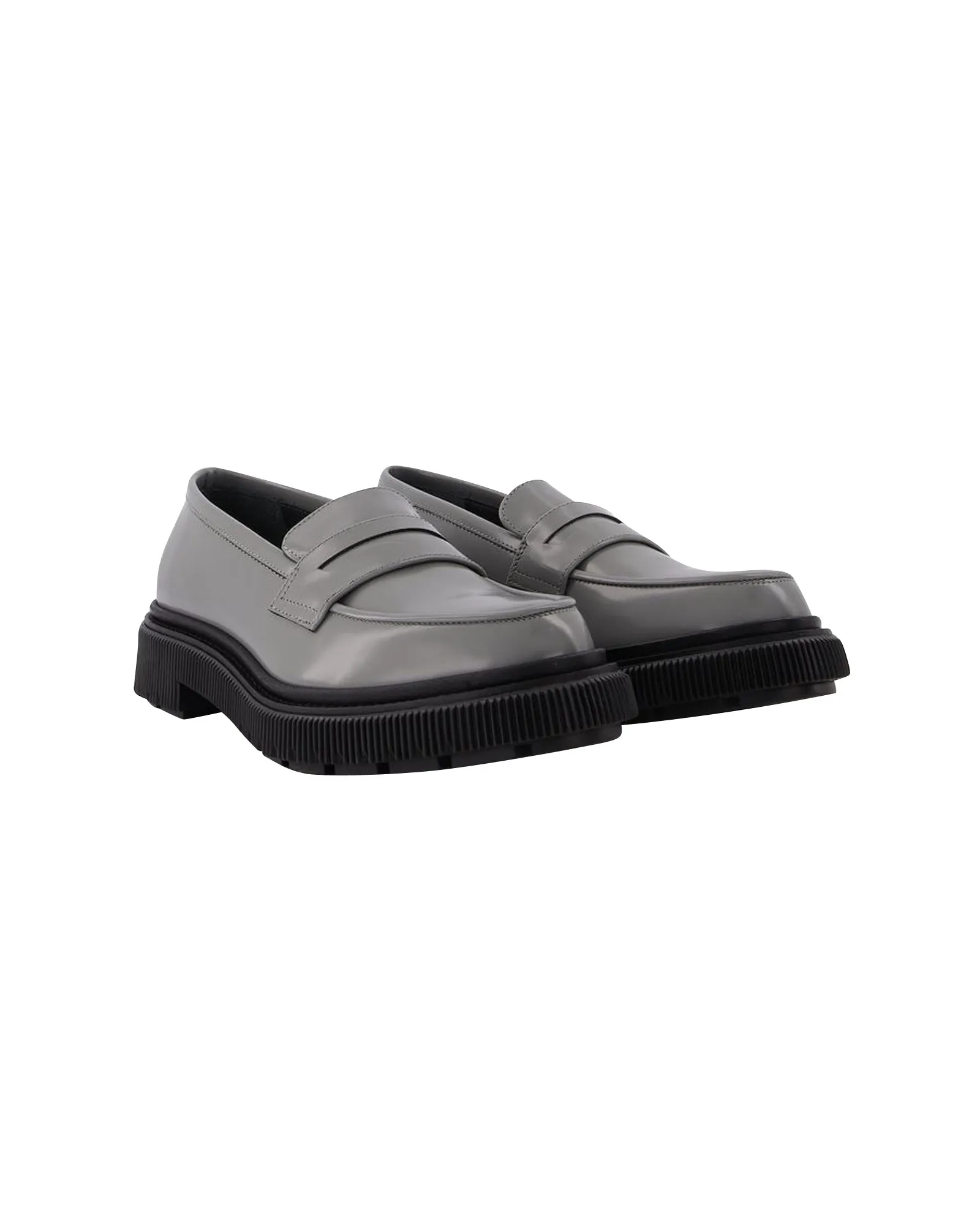 159 Loafers in Grey Leather