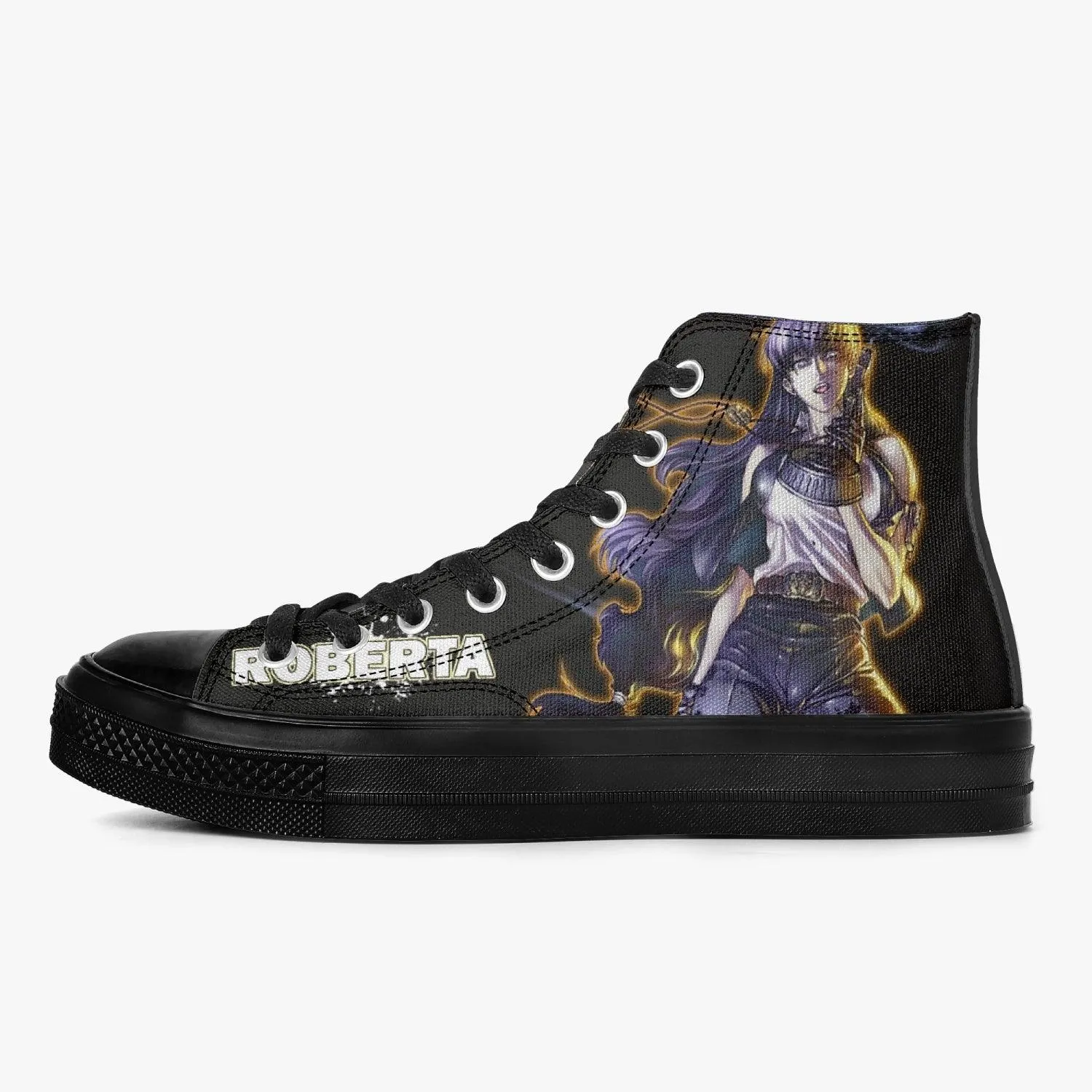 Black Lagoon Roberta A-Star High Anime Shoes
