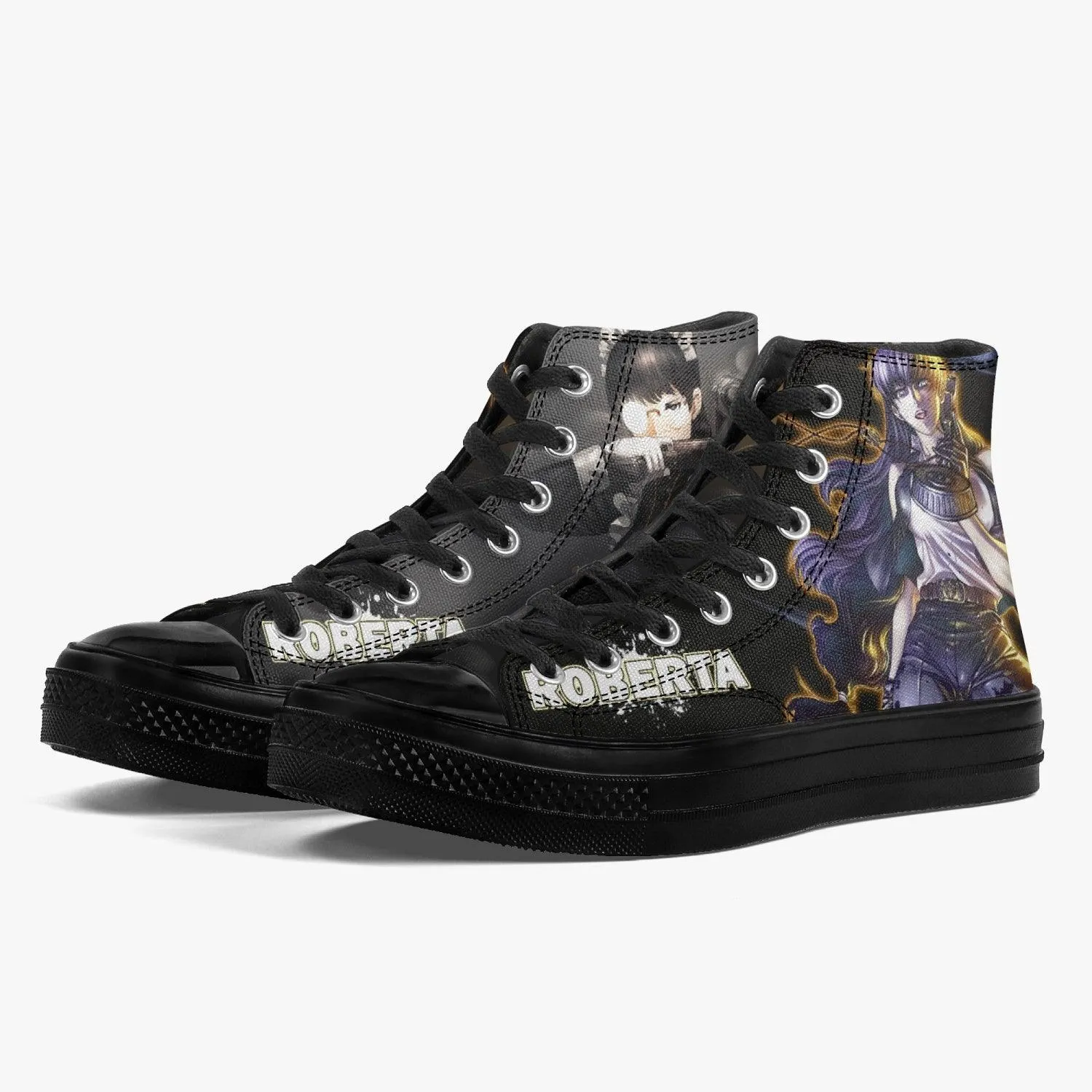 Black Lagoon Roberta A-Star High Anime Shoes