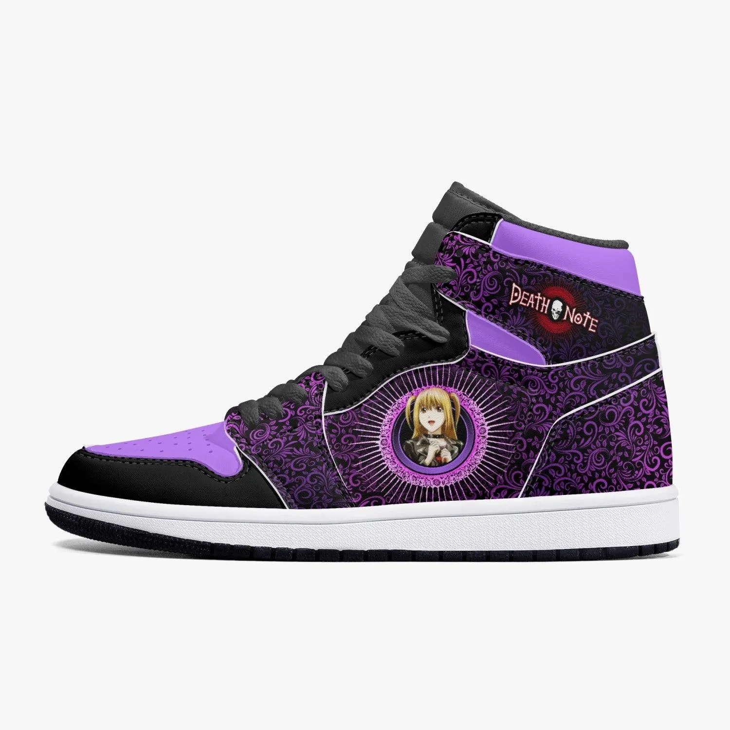 Death Note Misa Amane Purple JD1 Mid Anime Shoes