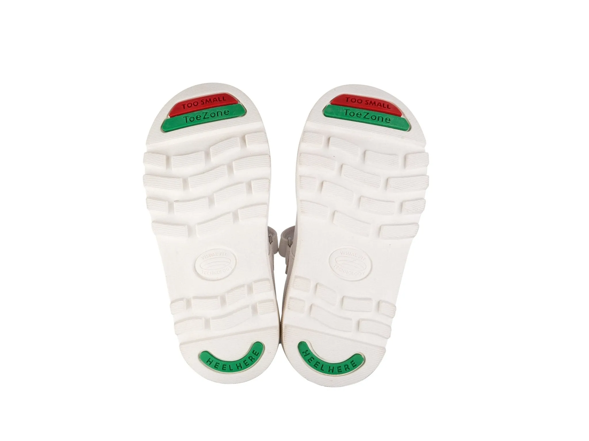 IVY - White T-Bar Flower Summer Shoes
