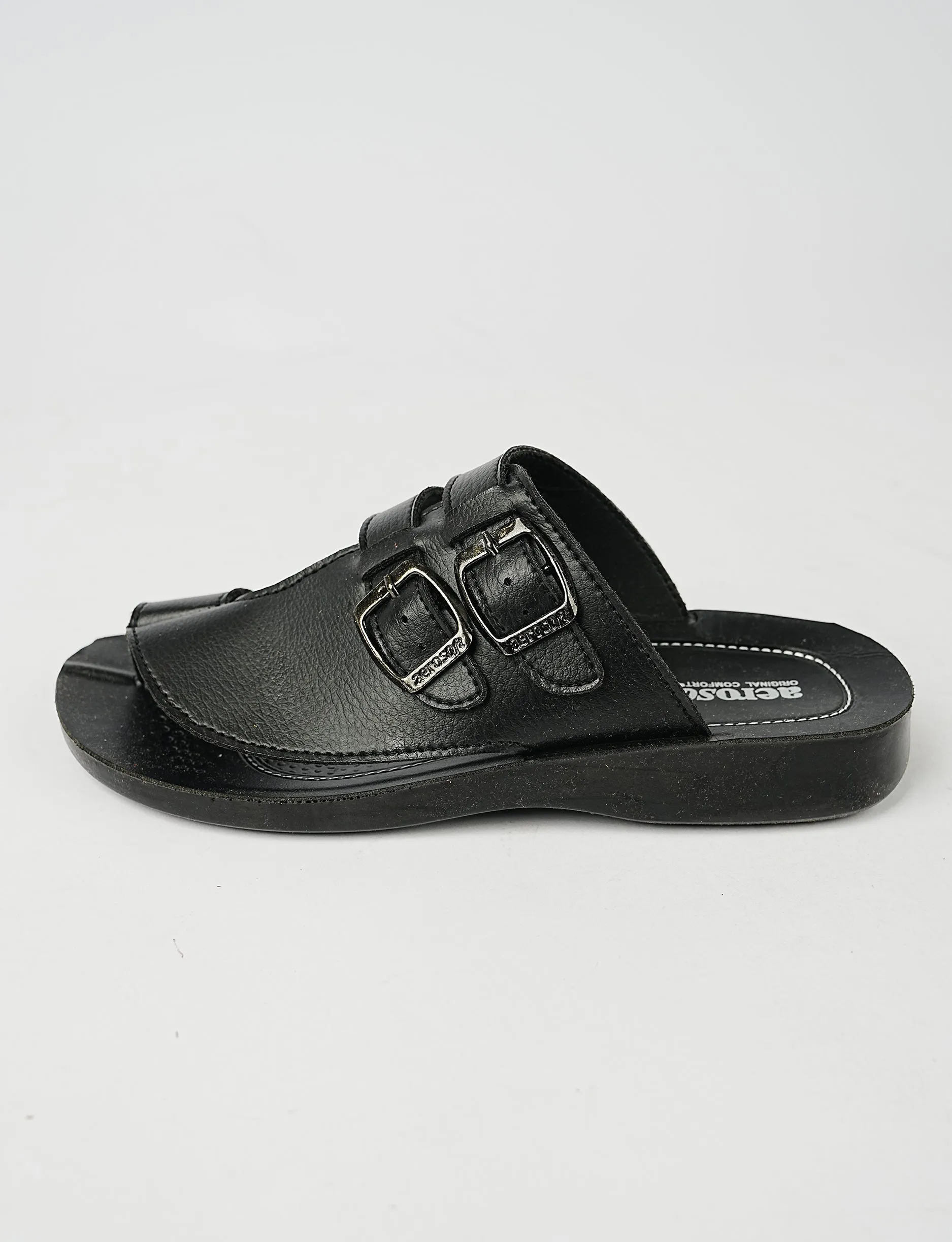 MEN SLIPPER MG-8186 BLACK