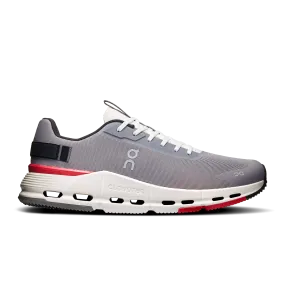 On Running Men's Cloudnova Form 2 Shoes - Fog / Red