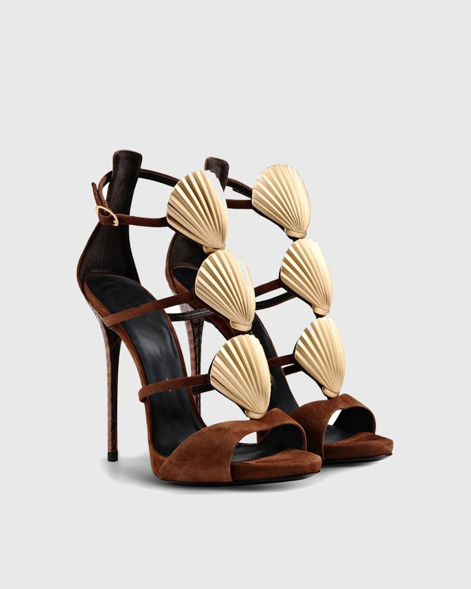Seana Velvet Seashell Heels