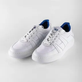 Sneakers from Sport line fabric with crocodile trim