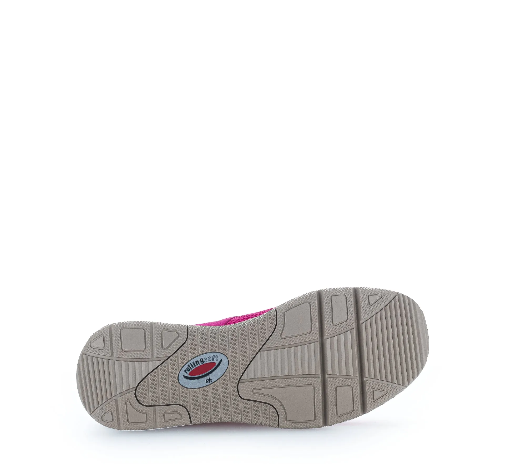Sneakers fuchsia en textile