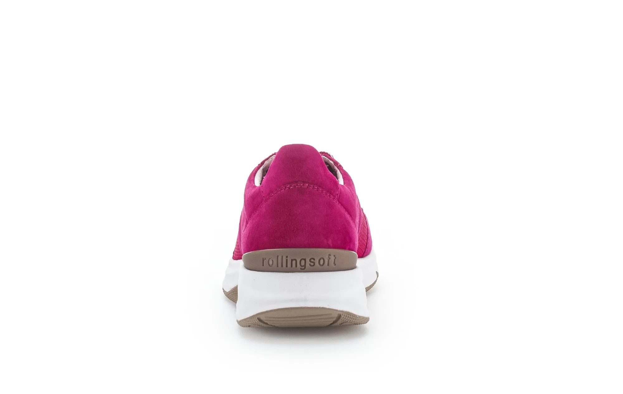 Sneakers fuchsia en textile