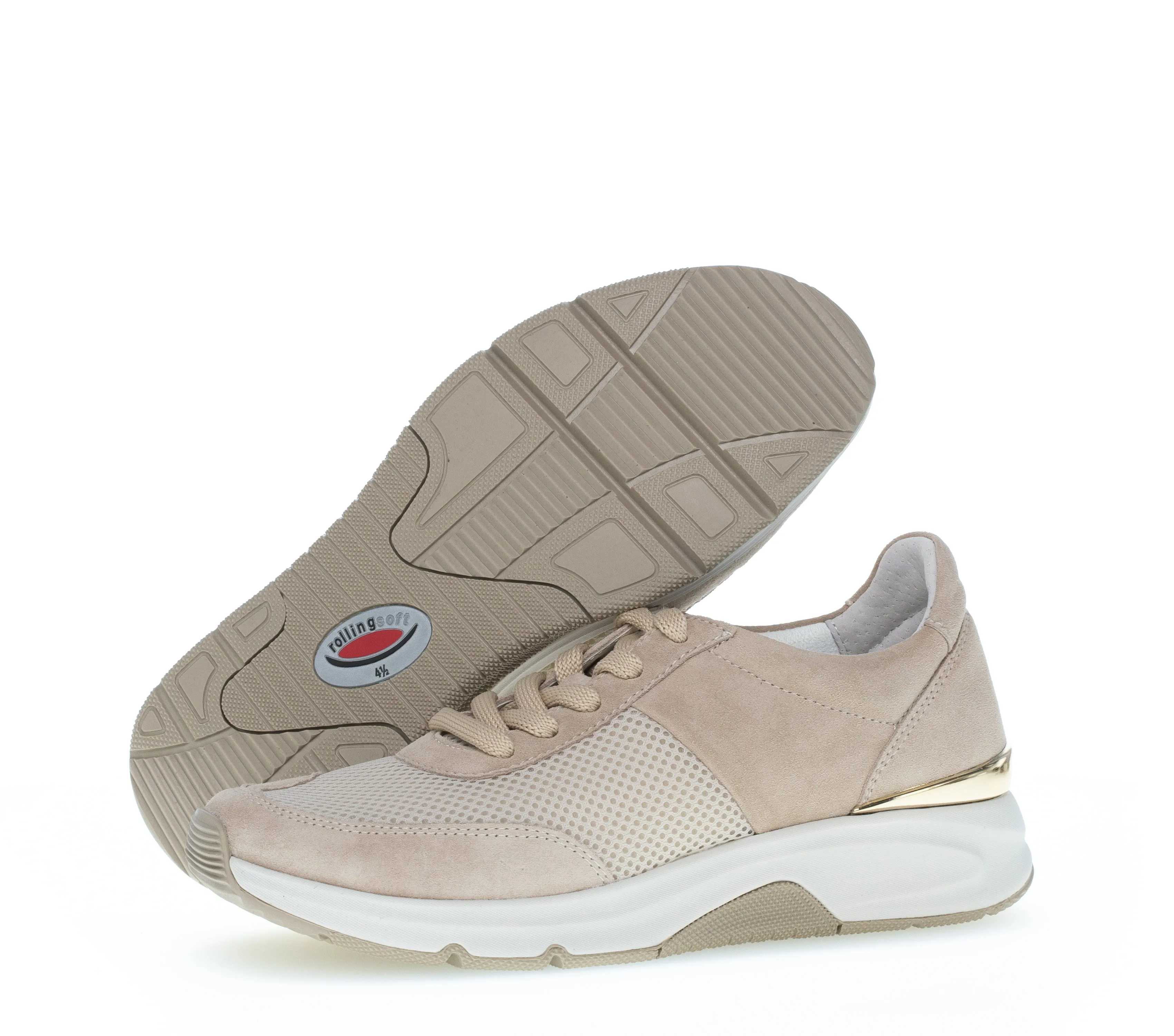 Sneakers sable en textile