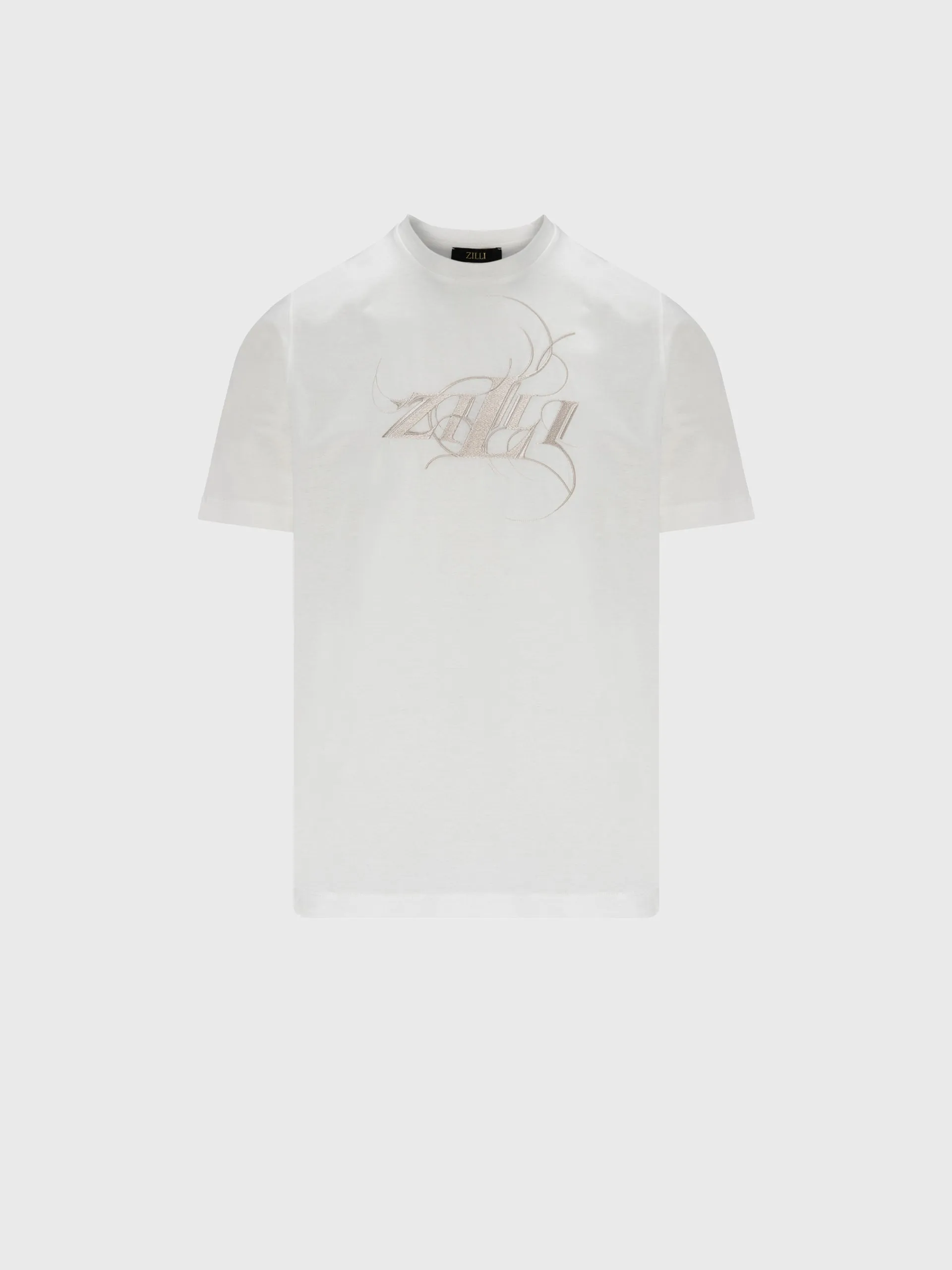 T-shirt with Stylized Zilli Lettering