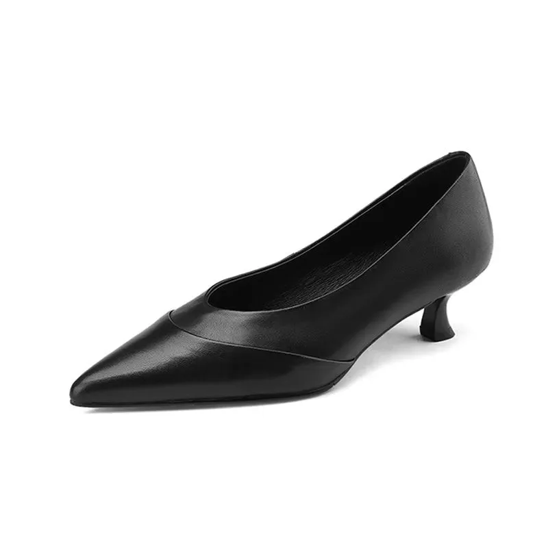 Veltique Chic Slide Heels