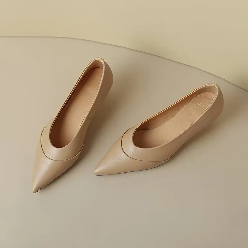 Veltique Chic Slide Heels
