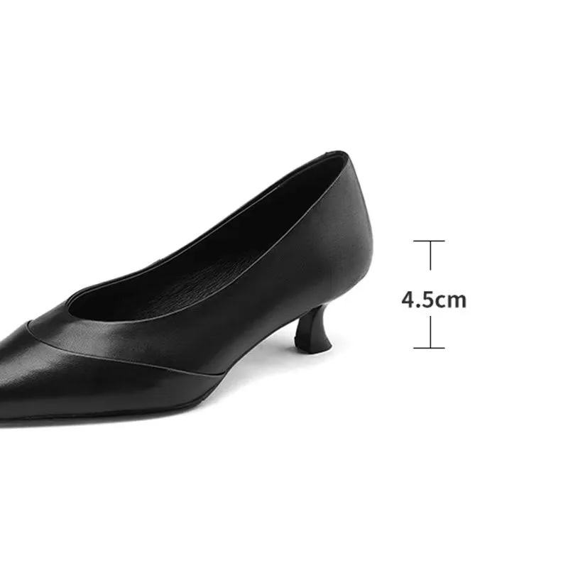 Veltique Chic Slide Heels