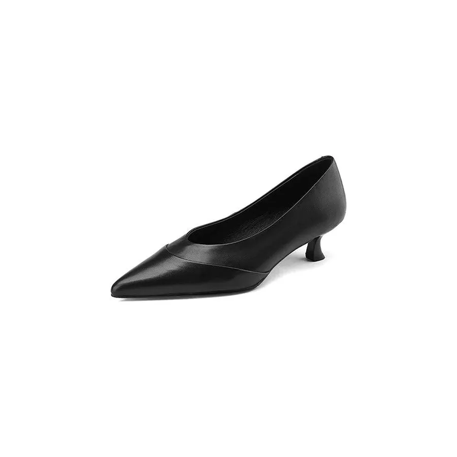 Veltique Chic Slide Heels