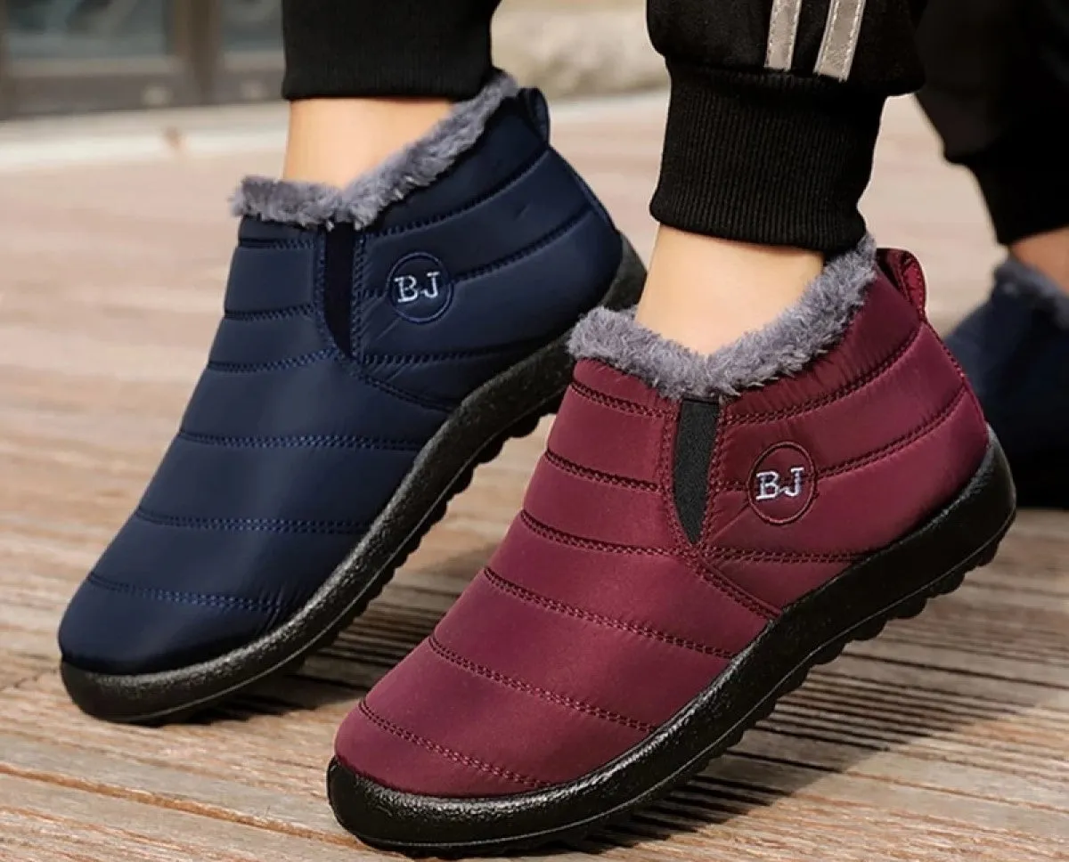 Winter Snow Boots Fur Lined Warm Boots
