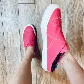 Yvonne Slip on Sneakers - Pink