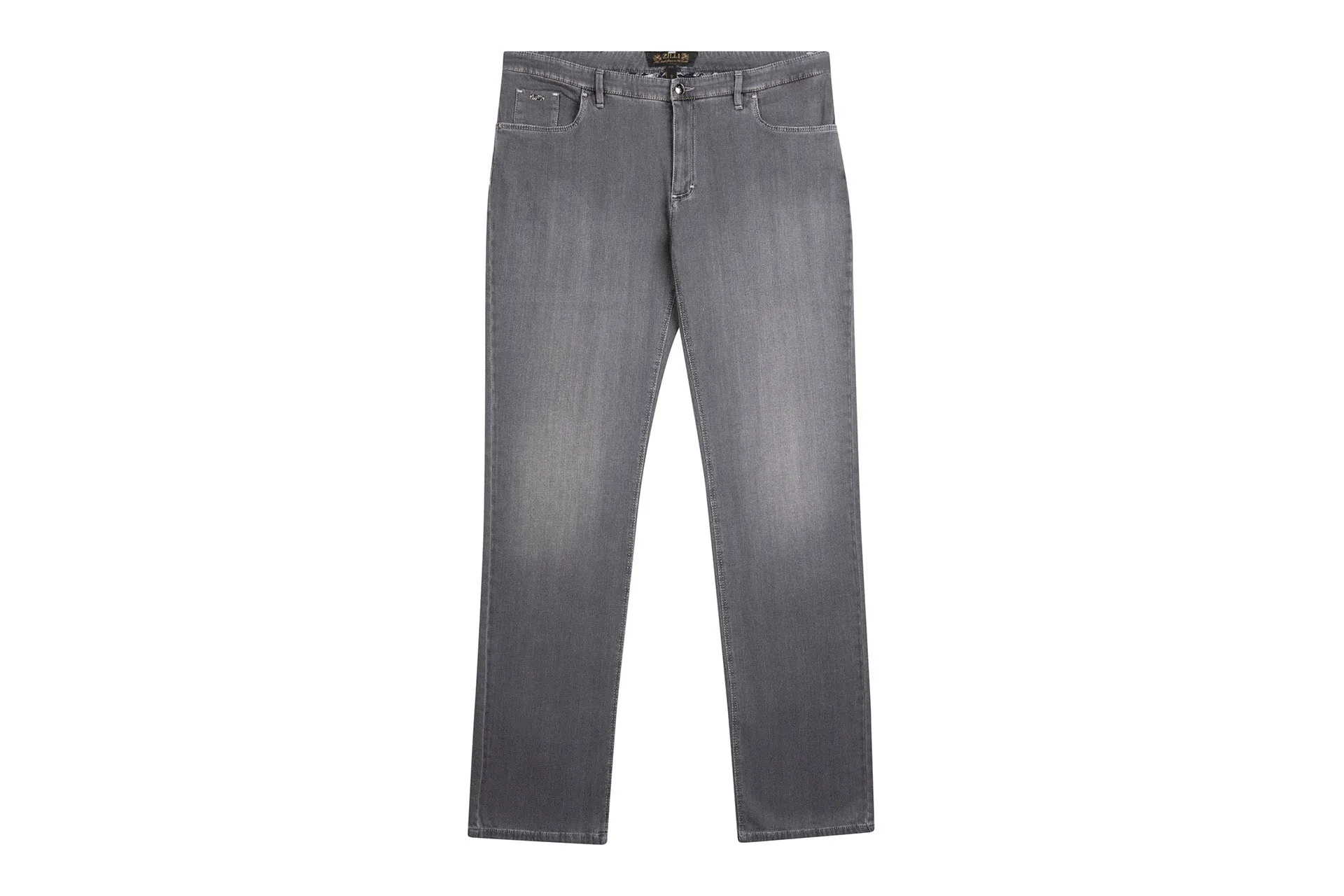 Zilli Slim Fit Jeans with ZILLI Retro Plaque