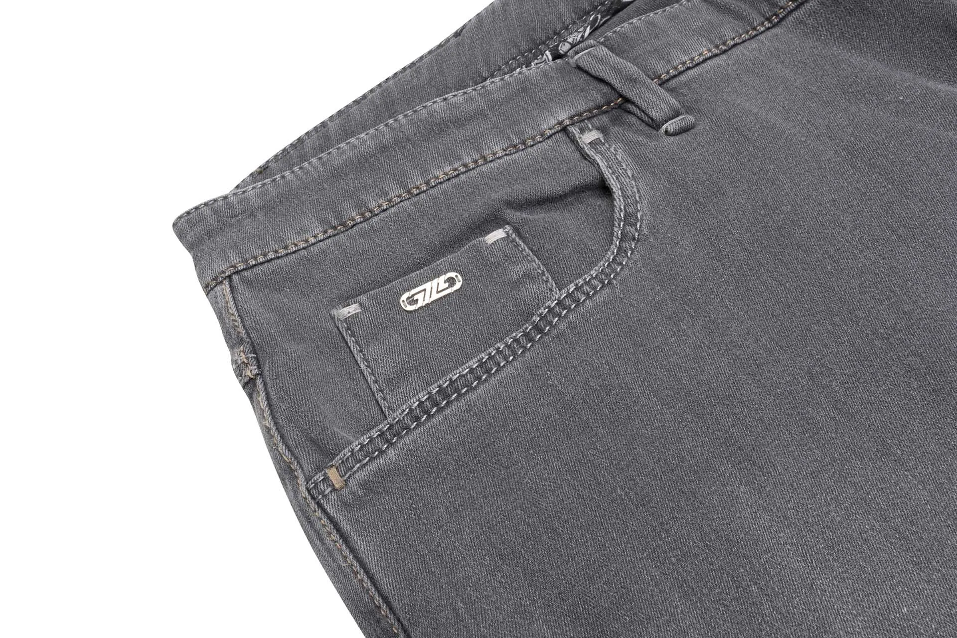 Zilli Slim Fit Jeans with ZILLI Retro Plaque