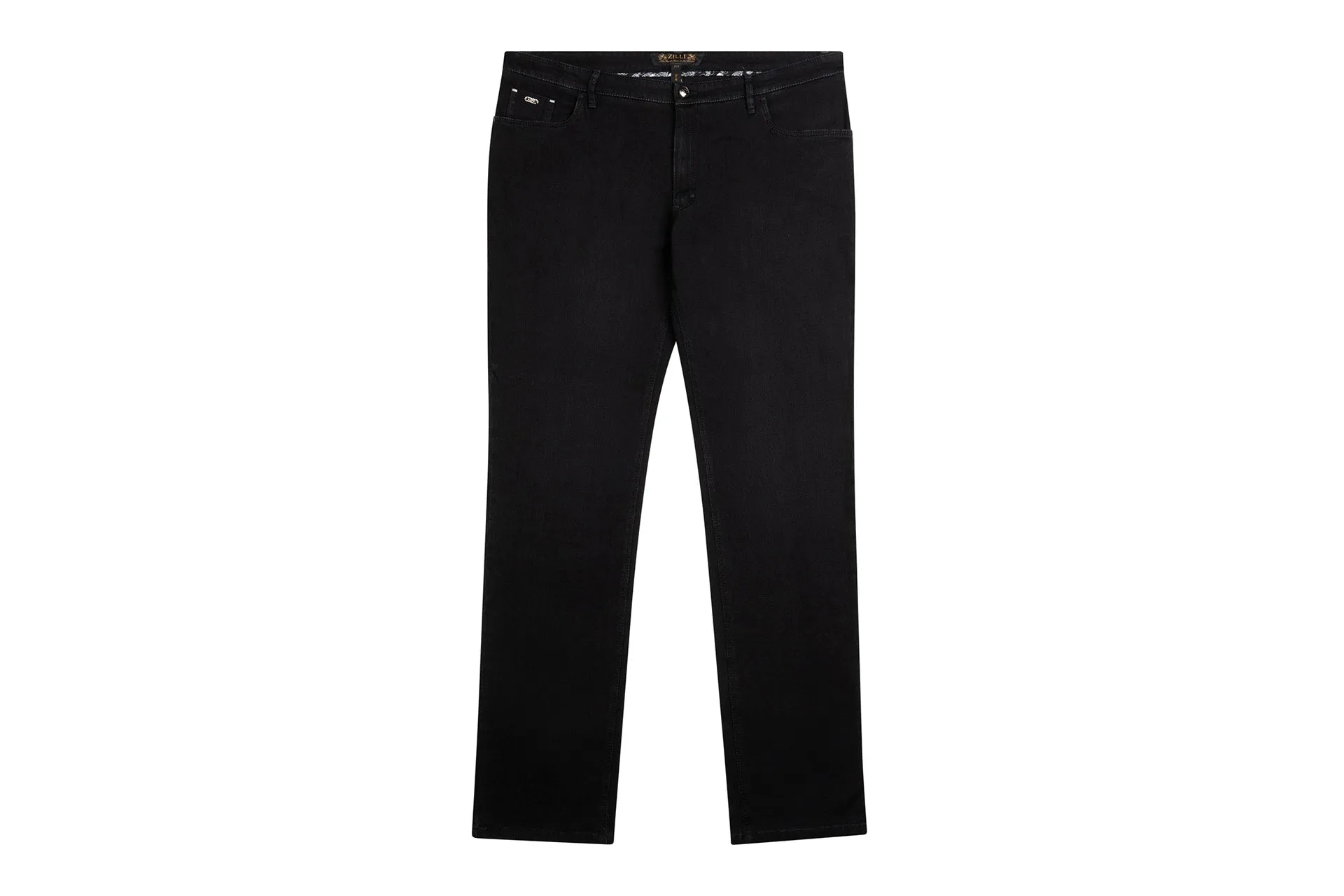 Zilli Slim Fit Jeans with ZILLI Retro Plaque
